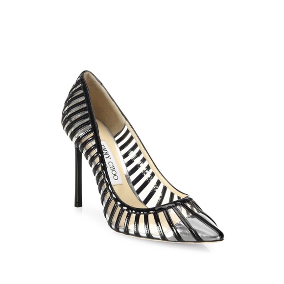 Jimmy Choo Shoes - Jimmy Choo | Romy Patent Leather PVC Cap Toe Pump